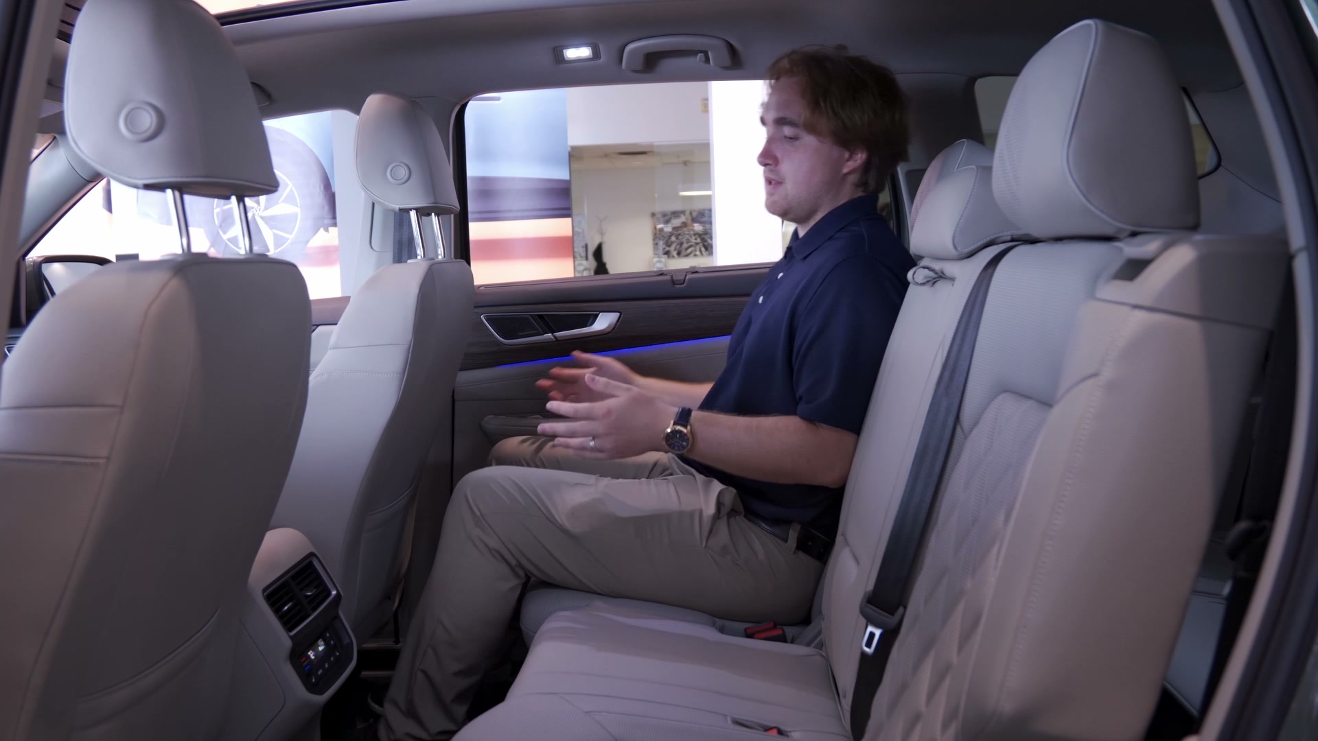 2026 Volkswagen Atlas interior walkthrough at Bud Brown Volkswagen