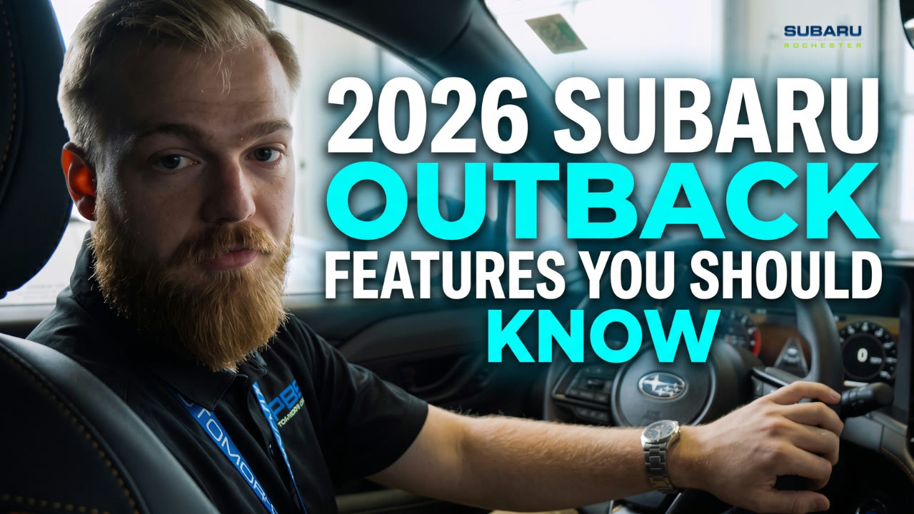 2026 Subaru Outback features you should know, Subaru of Rochester video thumbnail